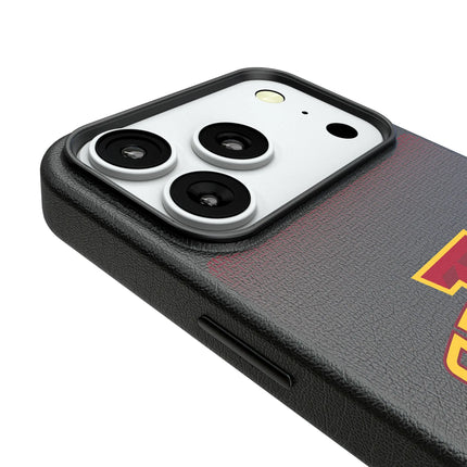 Iowa State University Cyclones Linen MagSafe Compatible Phone Case for Apple iPhone