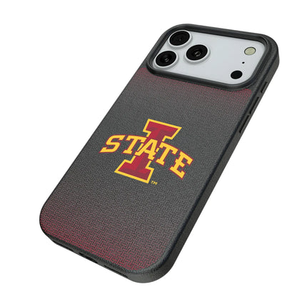 Iowa State University Cyclones Linen MagSafe Compatible Phone Case for Apple iPhone