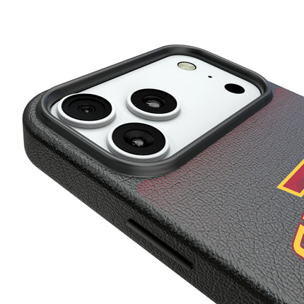 Iowa State University Cyclones Linen MagSafe Compatible Phone Case for Apple iPhone