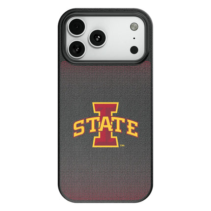 Iowa State University Cyclones Linen MagSafe Compatible Phone Case for Apple iPhone