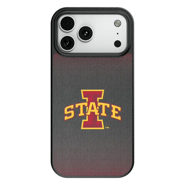 Iowa State University Cyclones Linen MagSafe Compatible Phone Case for Apple iPhone