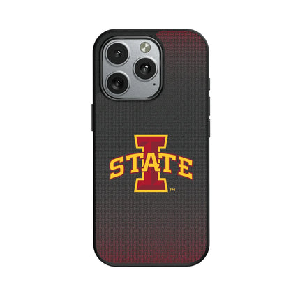 Iowa State University Cyclones Linen MagSafe Compatible Phone Case for Apple iPhone
