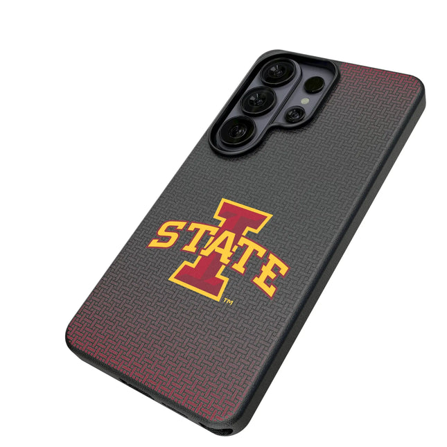 Iowa State University Cyclones Linen MagSafe Compatible Phone Case for Samsung Galaxy