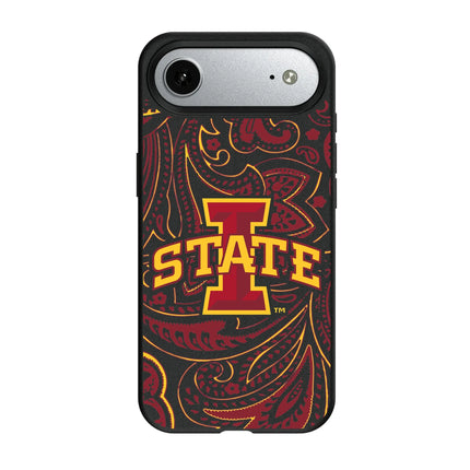 Iowa State University Cyclones Paisley MagSafe Compatible Phone Case for Apple iPhone