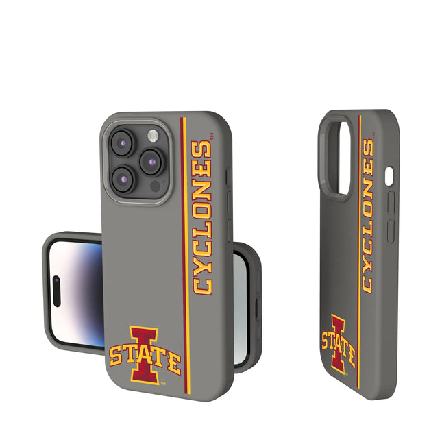 Iowa State University Cyclones Sidebar Soft Touch Phone Case for Apple iPhone