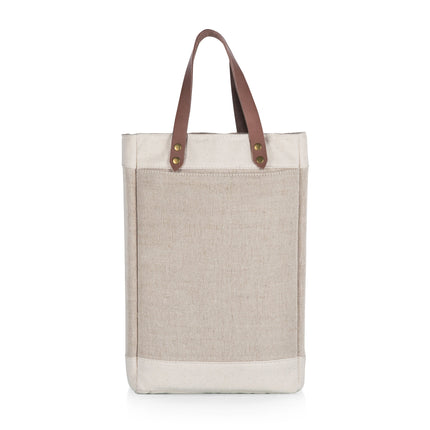 Pinot Jute 2 Bottle Insulated Wine Bag