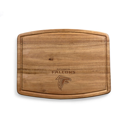Atlanta Falcons - Ovale Acacia Cutting Board