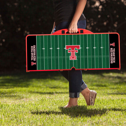 Texas Tech Red Raiders Football Field Picnic Table Folding Table Seats