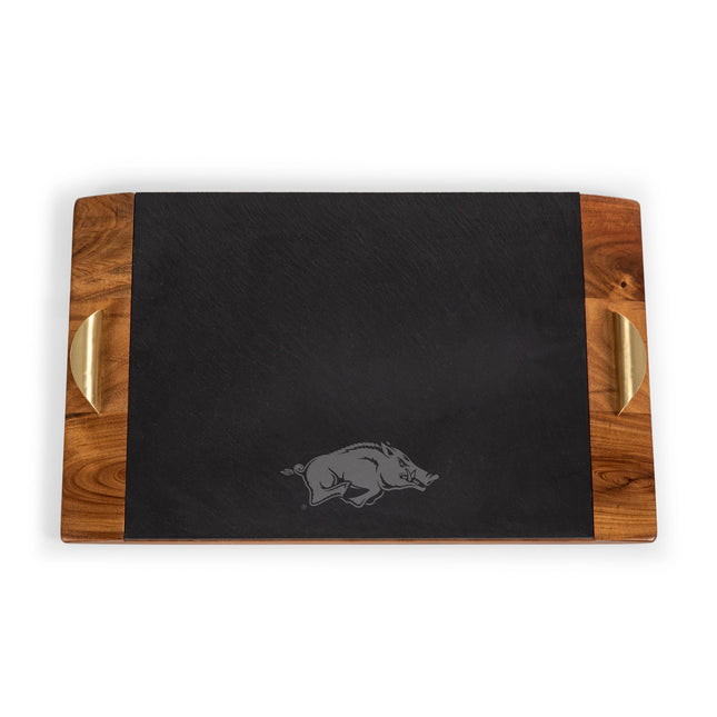 Arkansas Razorbacks - Covina Acacia and Slate Serving Tray