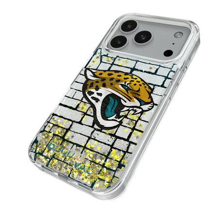 Jacksonville Jaguars Brick Glitter Phone Case for Apple iPhone