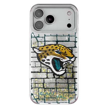 Jacksonville Jaguars Brick Glitter Phone Case for Apple iPhone