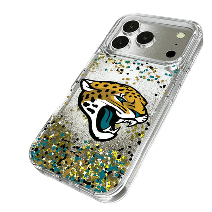 Jacksonville Jaguars Confetti Glitter Phone Case for Apple iPhone
