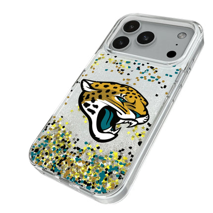 Jacksonville Jaguars Confetti Glitter Phone Case for Apple iPhone