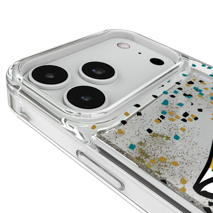 Jacksonville Jaguars Confetti Glitter Phone Case for Apple iPhone