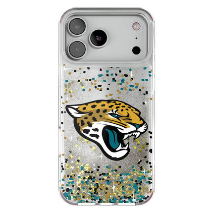 Jacksonville Jaguars Confetti Glitter Phone Case for Apple iPhone