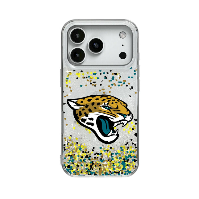 Jacksonville Jaguars Confetti Glitter Phone Case for Apple iPhone