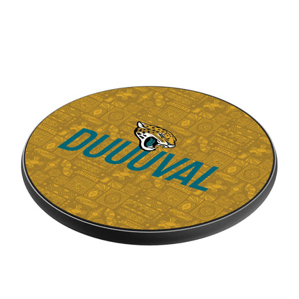Jacksonville Jaguars Deco 15-Watt Wireless Charger