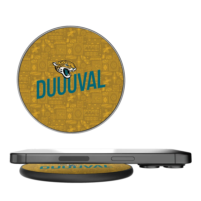 Jacksonville Jaguars Deco 15-Watt Wireless Charger