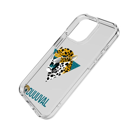 Jacksonville Jaguars Deco Clear Phone Case for Apple iPhone
