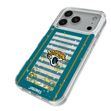 Jacksonville Jaguars Field Glitter Phone Case for Apple iPhone