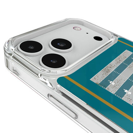 Jacksonville Jaguars Field Glitter Phone Case for Apple iPhone