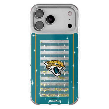 Jacksonville Jaguars Field Glitter Phone Case for Apple iPhone