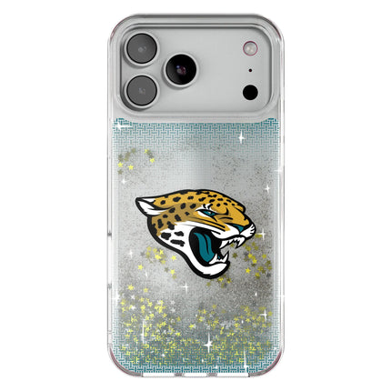Jacksonville Jaguars Linen Glitter Phone Case for Apple iPhone