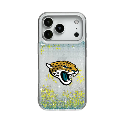 Jacksonville Jaguars Linen Glitter Phone Case for Apple iPhone