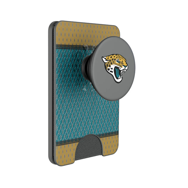 Jacksonville Jaguars Mesh PopSockets MagSafe-Compatible PopWallet+