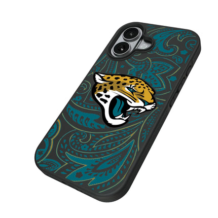 Jacksonville Jaguars Paisley Bump Phone Case for Apple iPhone