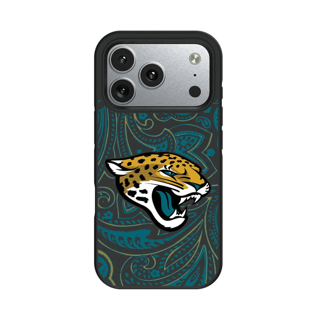 Jacksonville Jaguars Paisley Bump Phone Case for Apple iPhone