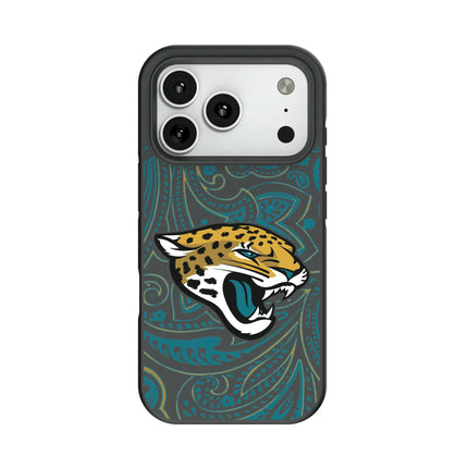 Jacksonville Jaguars Paisley Bump Phone Case for Apple iPhone