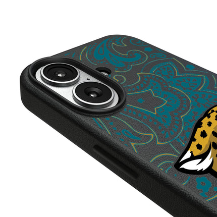 Jacksonville Jaguars Paisley MagSafe Compatible Phone Case for Apple iPhone