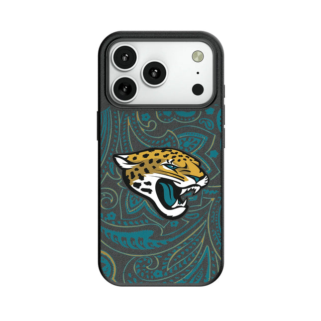 Jacksonville Jaguars Paisley MagSafe Compatible Phone Case for Apple iPhone