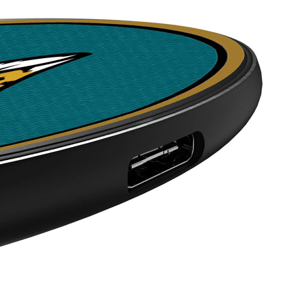 Jacksonville Jaguars Stripe 15-Watt Wireless Charger