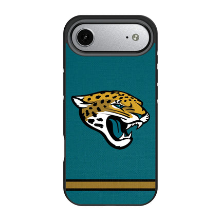 Jacksonville Jaguars Stripe Bump Phone Case for Apple iPhone