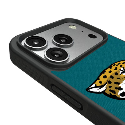Jacksonville Jaguars Stripe Bump Phone Case for Apple iPhone