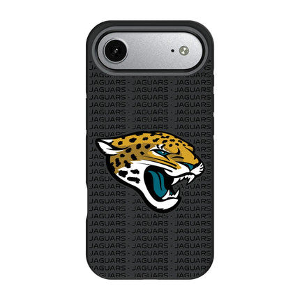 Jacksonville Jaguars Text Backdrop Bump Phone Case for Apple iPhone