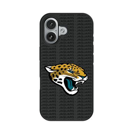 Jacksonville Jaguars Text Backdrop Bump Phone Case for Apple iPhone