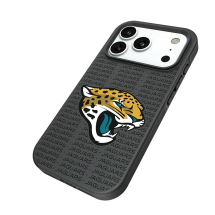 Jacksonville Jaguars Text Backdrop Bump Phone Case for Apple iPhone