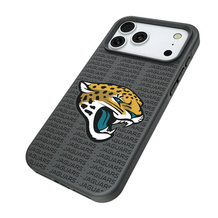 Jacksonville Jaguars Text Backdrop Bump Phone Case for Apple iPhone