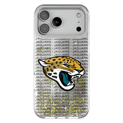Jacksonville Jaguars Text Backdrop Glitter Phone Case for Apple iPhone