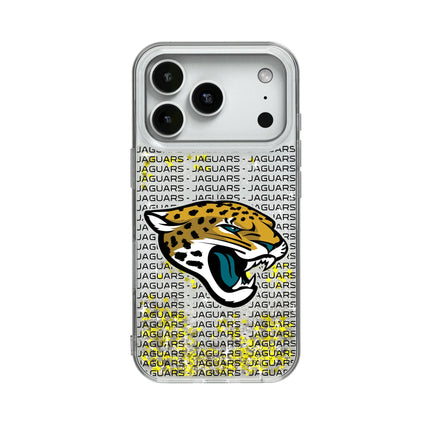 Jacksonville Jaguars Text Backdrop Glitter Phone Case for Apple iPhone