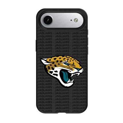 Jacksonville Jaguars Text Backdrop MagSafe Compatible Phone Case for Apple iPhone