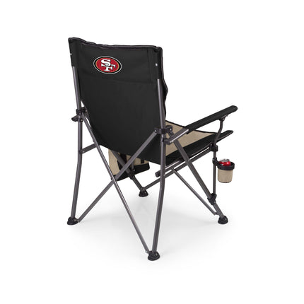 San Francisco 49ers Logo - Big Bear XXL Camping Chair with Cooler