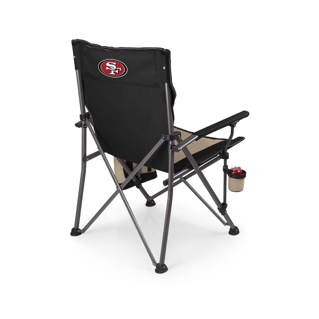San Francisco 49ers Logo - Big Bear XXL Camping Chair with Cooler