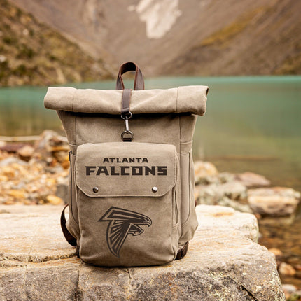 Atlanta Falcons - Carmel Roll Top Picnic Backpack Cooler