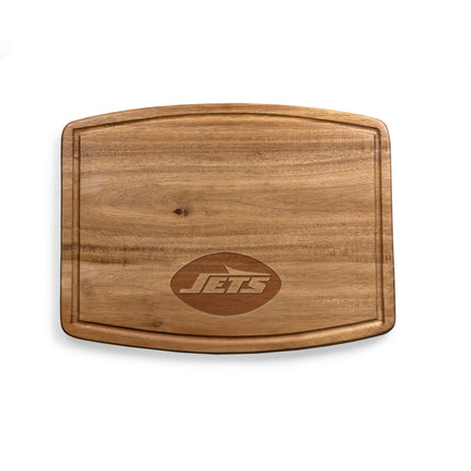 New York Jets - Ovale Acacia Cutting Board