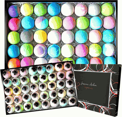 Joanne Arden Organic Bath Bomb Gift Set - 40 Pieces