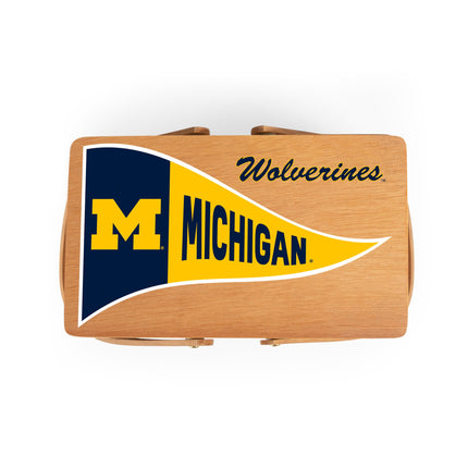 Michigan Wolverines - Poppy Personal Picnic Basket